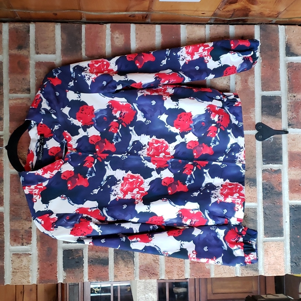 Floral Zip Bomber